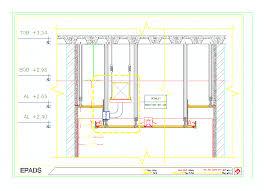 suspended ceiling in autocad cad library