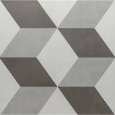 british ceramic tile illusion chevron