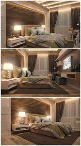 Modern bedroom interior with wooden panels in ecostyle. 30 Exciting Luxury Bedroom Ideas For Extraordinary Place To Sleep Autoblogsamurai Com Bedroom Bedroom Bed Design Luxurious Bedrooms Modern Bedroom Design