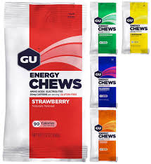 gu energy chews 60g snacks bike