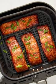 marinated air fryer salmon my forking