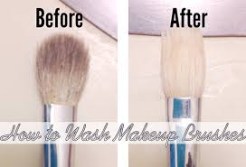 how to wash your makeup brushes