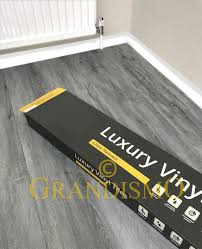 Can lvt be installed over old vinyl flooring? Grandismo Grey Rigid Core Click Vinyl Flooring Lvt 1m2 30 Years Warranty Ebay