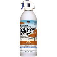 outdoor spray fabric paint 13 3oz rust