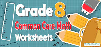8th grade common core math worksheets