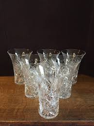 Cut Glass Crystal Tumblers What Is It