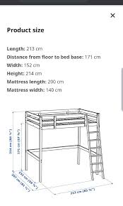 Ikea Stora Loft Bed Furniture Home