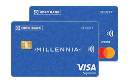 millennia debit card hdfc bank