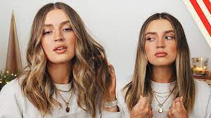 loose beachy waves hair tutorial