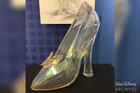 actual glass slippers up
