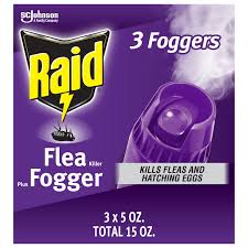 raid flea plus fogger 15 ounce