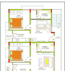 30x40 East Facing House Plan As Per