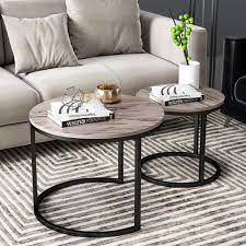 Room Modern Round Side Tables