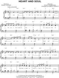 Instrumental piano solo hal leonard. Hoagy Carmichael Heart And Soul Sheet Music Easy Piano In F Major Transposable Download Print Sku Mn0096746