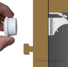baby safety magnetic locking system for