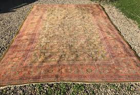 mahal antique carpet sold edward