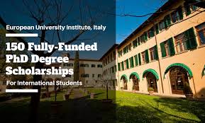 150 Fully-Funded PhD Degree Scholarships at the European University  Institute, Italy