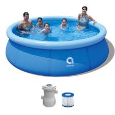 A swimming pool, swimming bath, wading pool, paddling pool, or simply pool is a structure designed to hold water to enable swimming or other leisure activities. Swimming Pool Mit Filterpumpe Gartenpool Kaufland De
