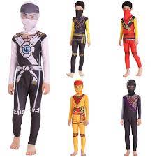 2020 Kai Smith Jay Walker Cole Zane Lloyd Sensei Wu Cosplay Costumes Ninjago  Halloween Costume for Boy Zentai Anime Costume|Boys Costumes