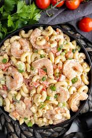 easy shrimp pasta salad home made