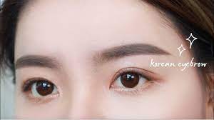 korean eyebrow tutorial