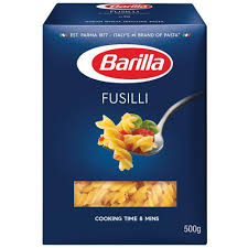 barilla fusilli 500g at best