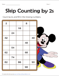We hope that the free math worksheets have been helpful. Skip Counting By 2s Worksheets
