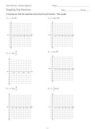 graphing trig functions trig 180