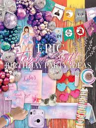epic taylor swift birthday party ideas