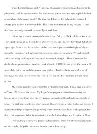 Example Of Good College Essay Good College Essay Topics Examples Of