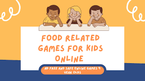 6 food games for kids