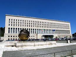 Palazzo della farnesina, the headquarters of ministry of foreign affairs of the government of the republic of italy. Farnesina