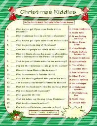 The kind and type of puzzle can be anything you want. Christmas Riddle Game Diy Holiday Party Game Printable Etsy Christmas Riddles Printable Christmas Games Christmas Games