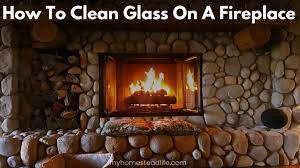 How To Clean Glass On A Fireplace My