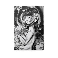 BrightID Junji Ito Fujiang Japanese Horror Manga Poster HD Canvas Prints  Unframed Wall Art Decor Posters 12x18inch(30x45cm) : Amazon.co.uk: Home &  Kitchen
