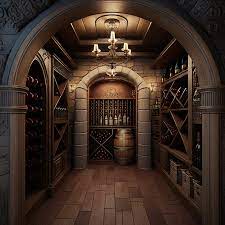 Wine Cellar Old Winery Storage Oak