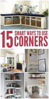 For many of us, looking for ways to make our spaces look bigger is an everyday struggle. 15 Ways To Better Use Corner Space Small House Hacks Home Home Hacks