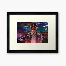 Juice wrld fan art / ire fan art ️ ️ ️ credit goes to @lxstjahseh | rapper art. Juice Wrld Legends Never Die Fan Art Framed Art Print By Acp9846 Redbubble