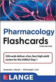 Lange Pharmacology Flash Cards Third Edition Lange