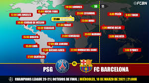 This will include the date, location and the two teams involved as well as a link to a footballcritic match preview. Psg Vs Fc Barcelona In Tv When And Where See The Match Of Champions League