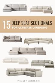 15 deep sectional sofas for ultimate