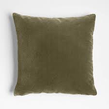 20 X20 Garden Green Throw Pillow Cover