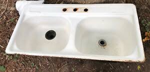 The most common sinks materials out there are going to be stainless steel, granite and quartz composite, fireclay, and enameled cast iron and copper. Farmhouse Sink Cast Iron Antique Sinks For Sale Ebay