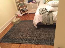 5 X 8 Area Rug Under Full Bed