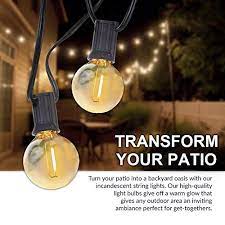 sunthin globe outdoor string lights