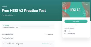 hesi practice test take the free