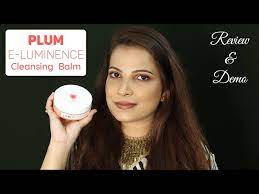 plum e luminence cleansing balm review