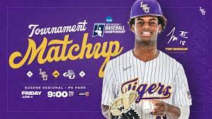 Tennessee will face lsu in game two sunday at 3:00 p.m. Lsu Faces Gonzaga In Ncaa Regional Friday Night Lsu Tigers