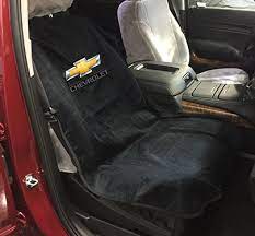 Chevrolet Cotton Black Seat Cover
