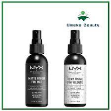 xịt khoá makeup nyx makeup setting 60ml